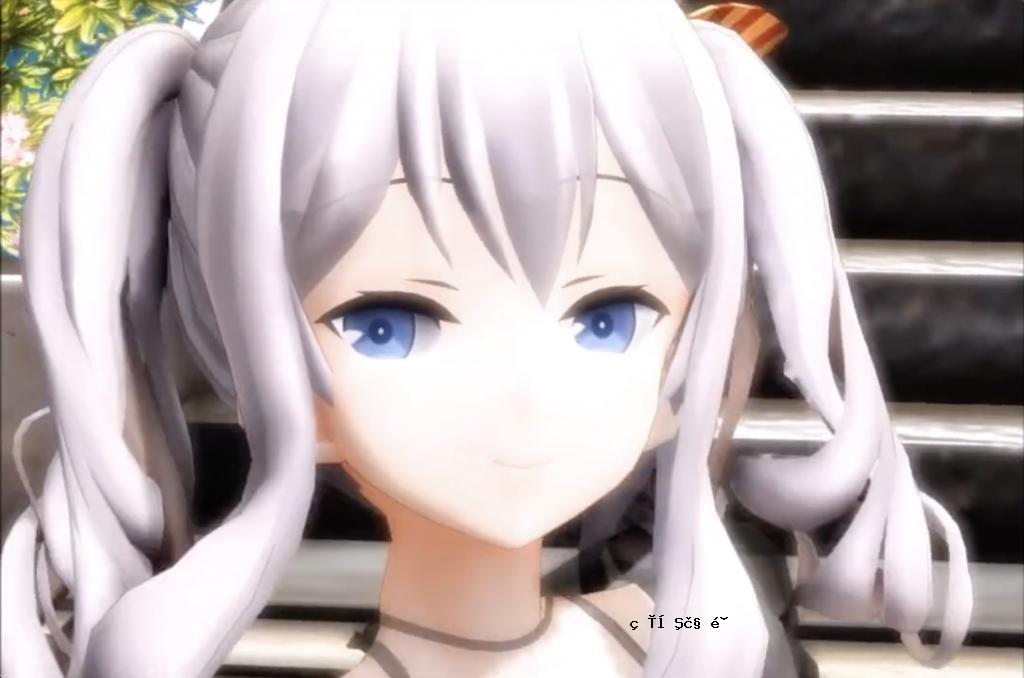 3DMMD美丽的女孩户外弹跳舞Kama takeshi