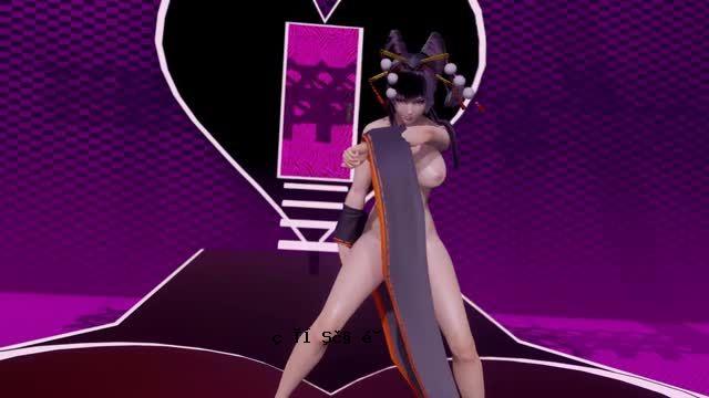 MMDMajorLazer-泡泡屁胯部 DoaNyotengu3D 色情热舞