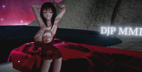 MMD甜蜜魔头-星云海洋舞台