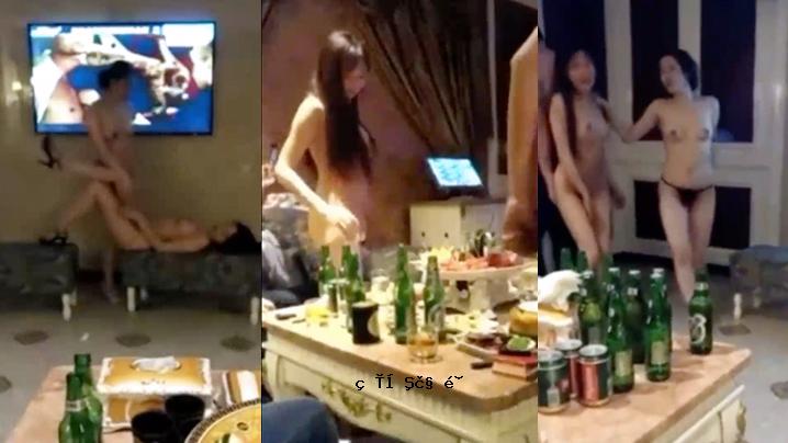 KTV排泄物走私会大哥KTV已经完案喝酒唱歌，公主、开朗的姐姐和女儿已经离开了灯光，直接被解雇了。